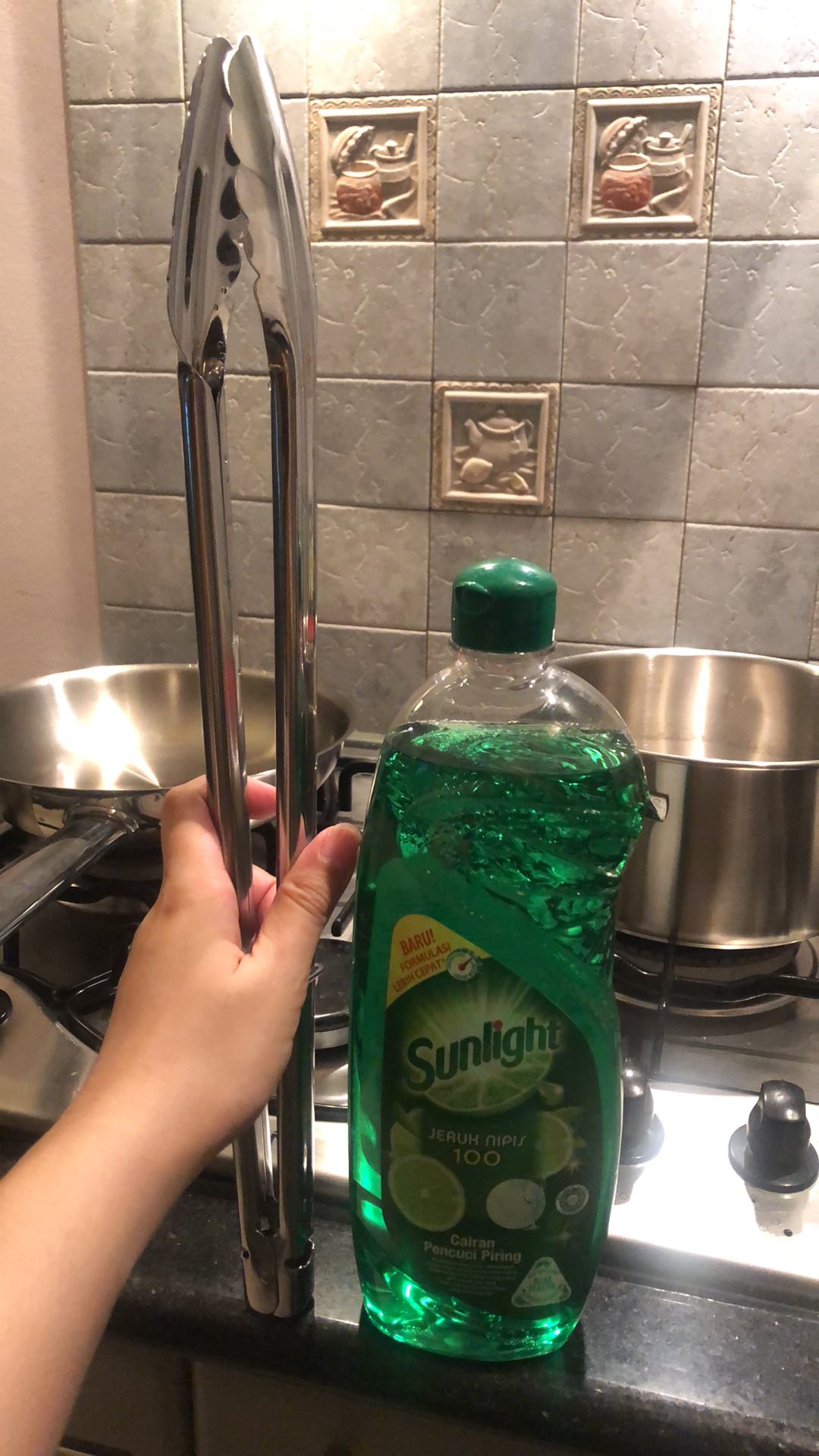 Bima Kitchen Thong (capitan) 40cm, Inox Premium