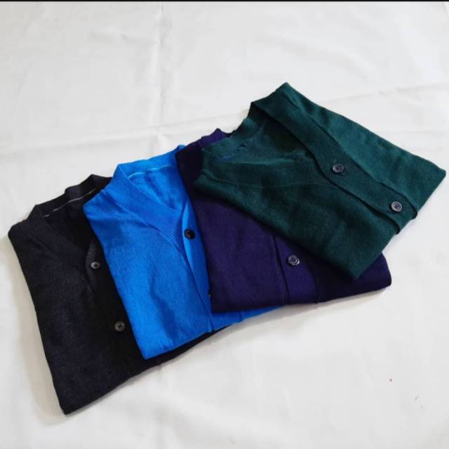 Oversized Basic Cardigan / Cardigan Rajut Polos UNISEX-5