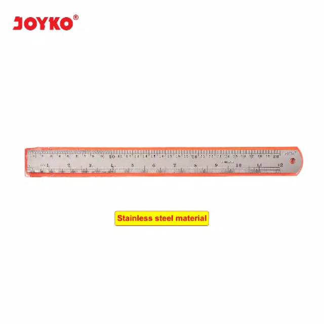 

Penggaris Besi Joyko 30cm / Stainless Steel Ruler ki