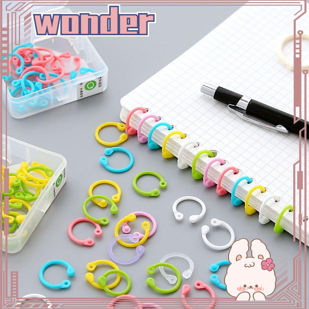 Wonderful Ring Binder Loose Leaf / Kalender / Album / Scrapbook / Gantungan Kunci