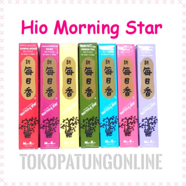 Hio Jepang Nippon Kodo Morning Star 50stick