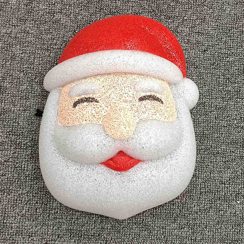 Cover Lampu Dinding Desain Santa Claus Untuk Dekorasi Pesta Natal
