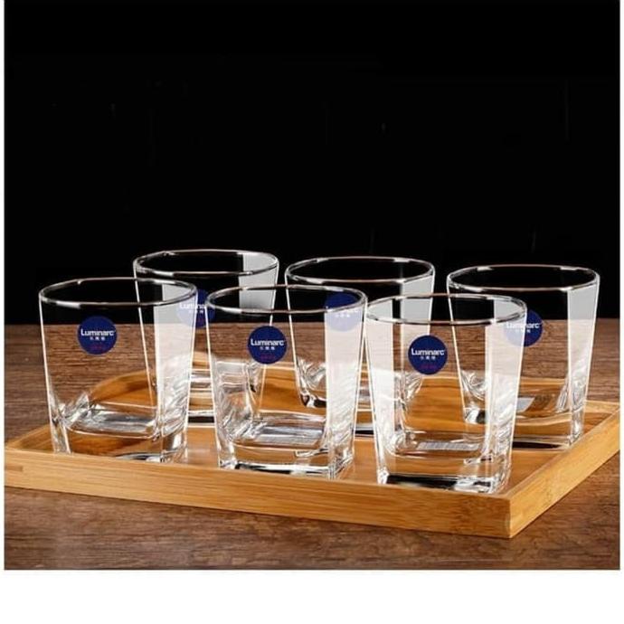 1 Set Isi 6 Luminarc Sterling 10oz / Gelas Kaca / Gelas Wine