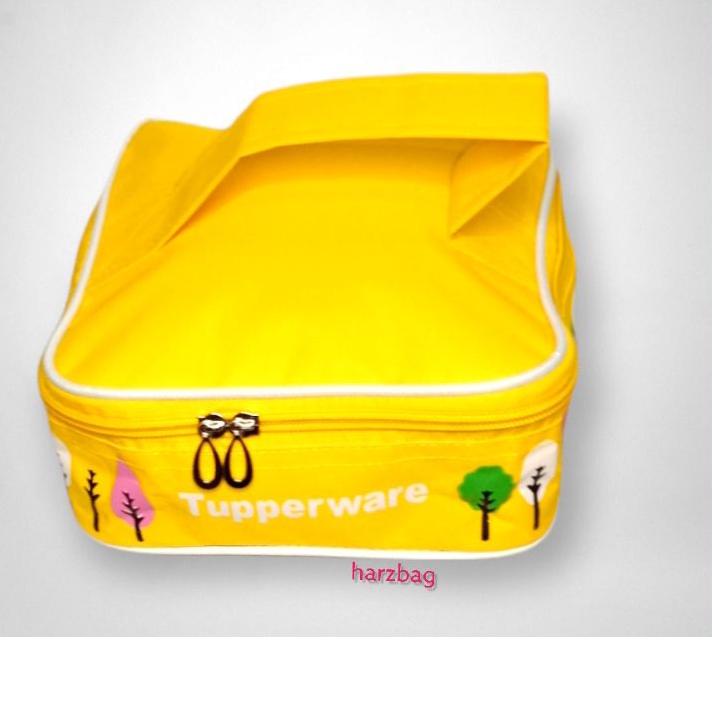 Bisa COD Tas makan taperware bekal kekinian bekal tupperware murah #Terbagus