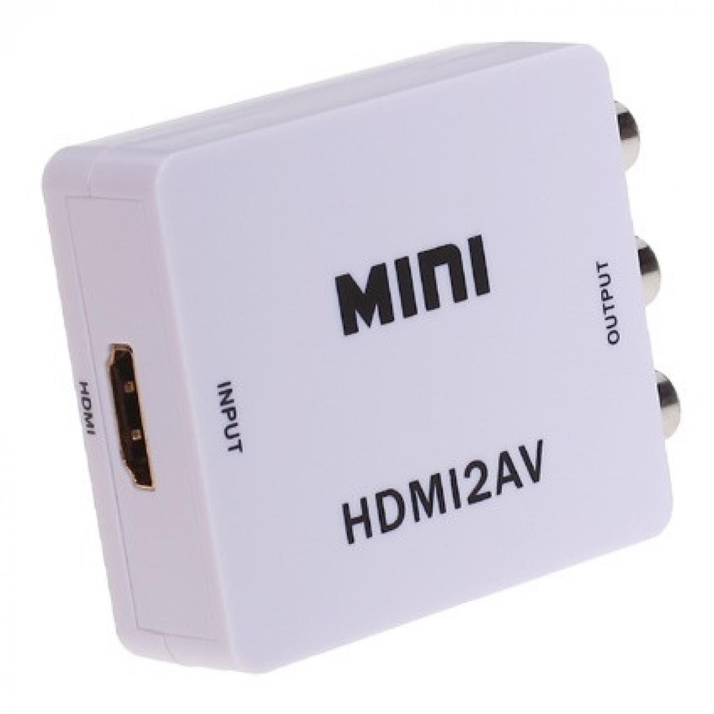 Alat Konverter HDMI Ke Kabel RCA AV Converter HDMI to RCA