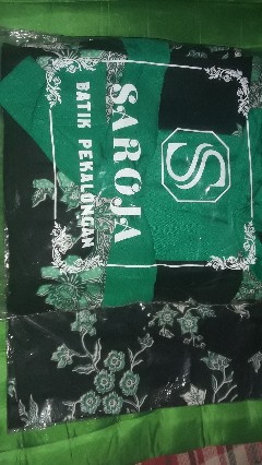 Saroja Batik Couple Sibulan Hijau Mix Ballotelli Sarimbit Batik Couple Batik Keluarga