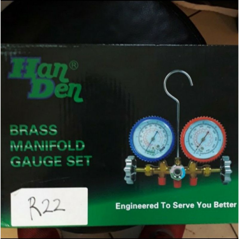

KINGS Manifold AC / Alat Isi Freon Merk HanDen R22 / R134 Terbaru dan Termurah