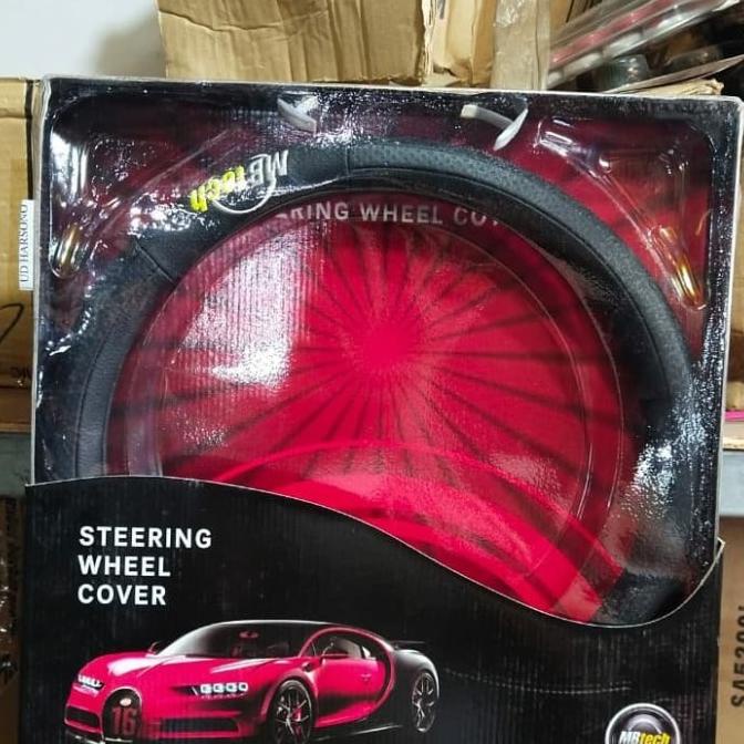 Sarung Stir mobil Toyota Sienta Hitam Full Mbtech