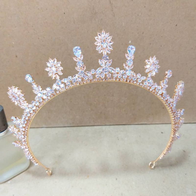 mahkota zircon mahkota wedding mahkota pengantin