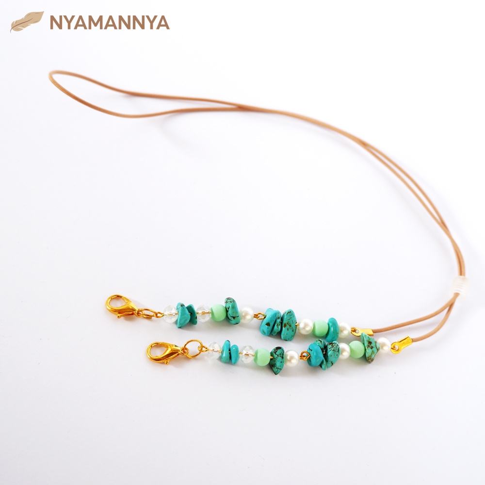 Tali Masker Hijab 2 in 1 Kalung Masker dengan Konektor Makalu Series