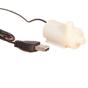 ➩ USB Mini Submersible Water Pump Pompa Air Celup USB 5V DC 5 V Volt ♥