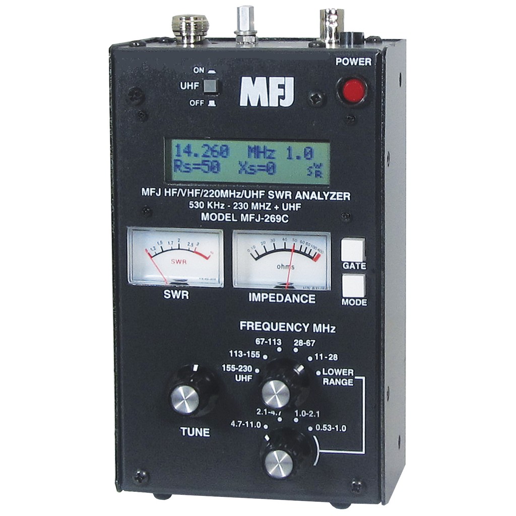 MFJ-269CM HF VHF UHF Analyzer Ori Baru Garansi 1 Tahun Service MFJ269CM MFJ269