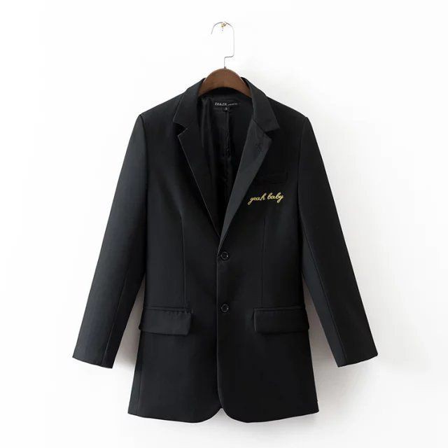 Jas Blazer Korean Fashion Import - 41576 Black Formal Suit