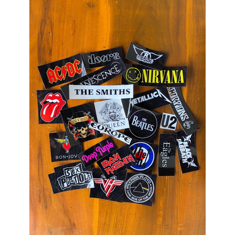 sticker pack band rock barat