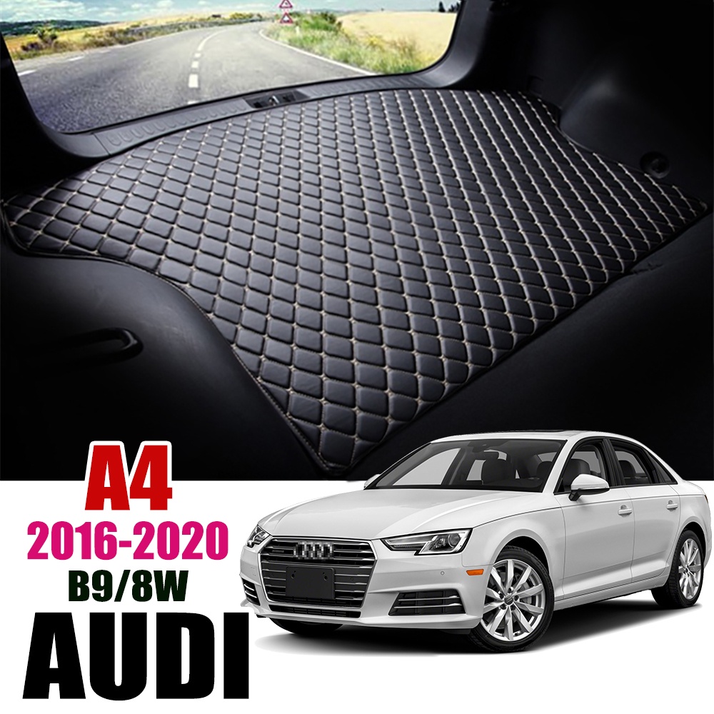 Matras Bagasi Mobil Bahan Kulit Untuk Audi A4 B9 8W 2016 2017 2018 2019 2020