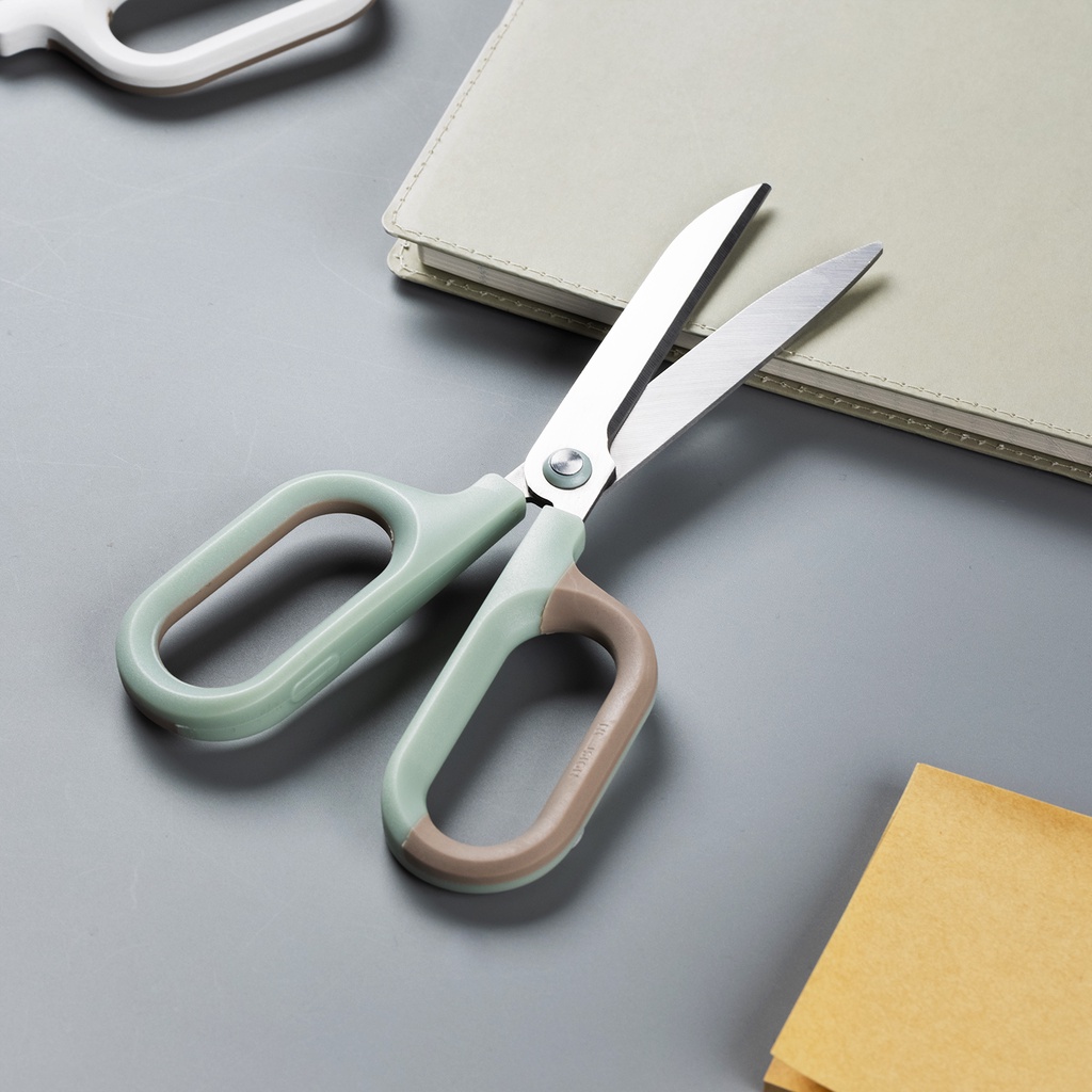 Nusign Scissors / Gunting Desain Elegan Dual Color Pegangan Sangat Nyaman Pisau Tajam ENS055