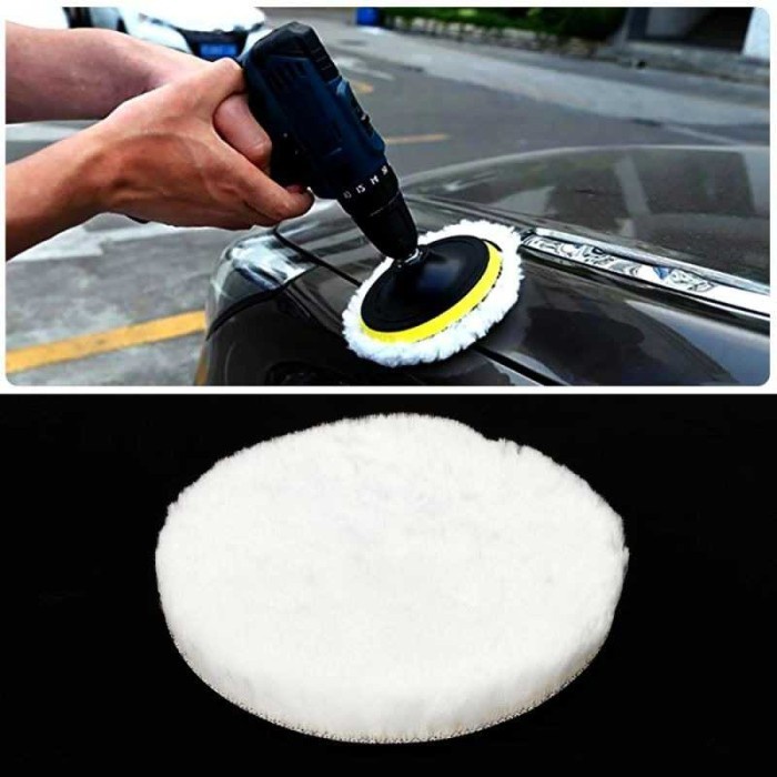 Alat poles penggosok pembersih body mobil motor car polishing 5pcs