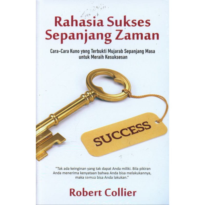 Jual Buku Rahasia Sukses Sepanjang Zaman Oleh Robert Collier Shopee Indonesia 4284