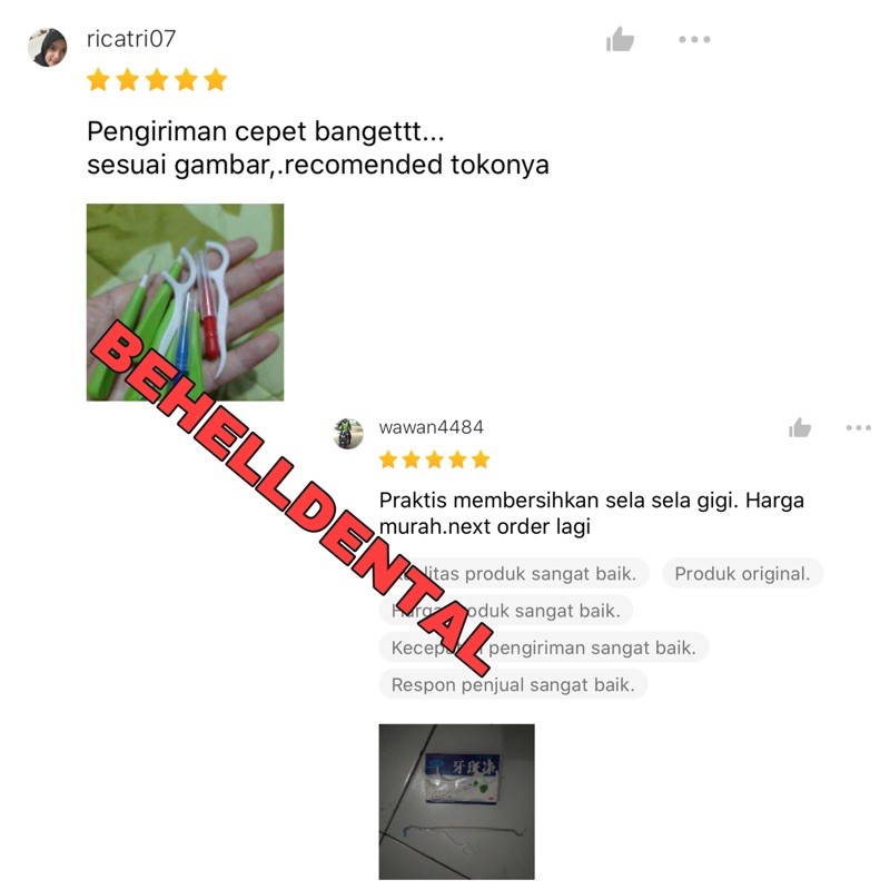 5 PICS DENTAL FLOSS STICKS PICK PICKS BENANG GIGI / SIKAT SELA CELAH BEHEL BENANG GUARDIAN / Alat Pembersih Penghilang Plak Gigi dan Bau Mulut / Behel Ortho Behelldental Dental