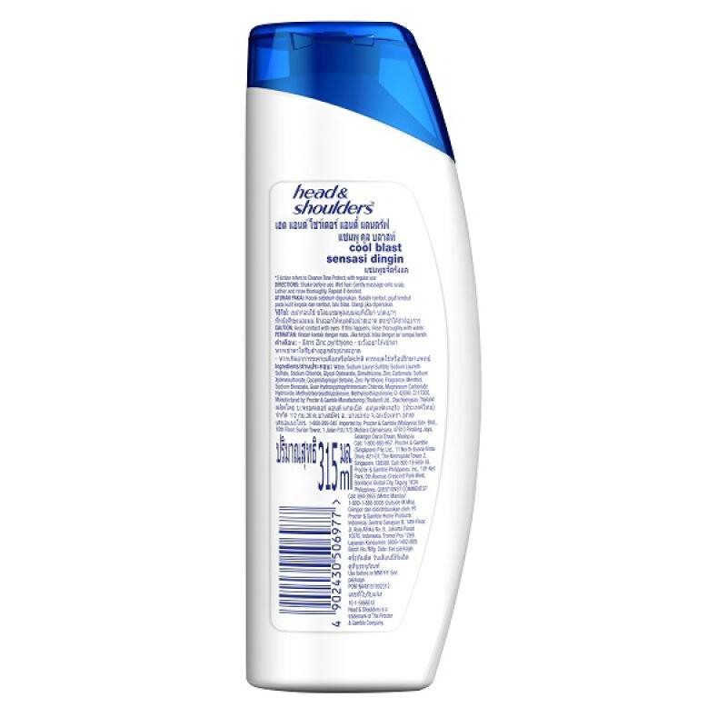 HEAD &amp; SHOULDERS Shampoo Cool Blast 315 ml