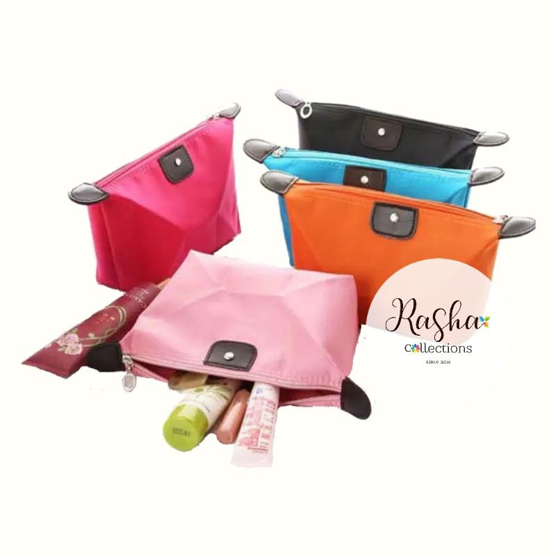 Dompet kosmetik Colourful / makeup organizer / pouch kosmetik