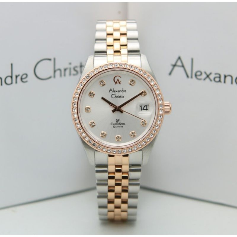 Jam Tangan Pria&Wanita Alexandre Christie AC5012 Original