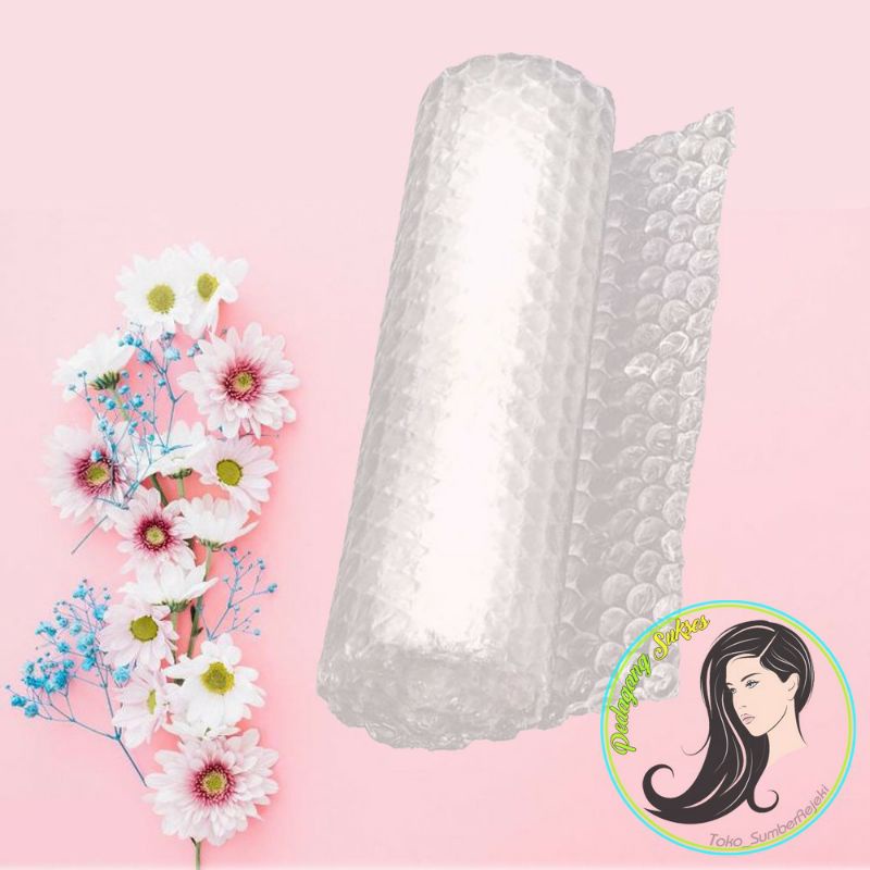 

Bubble wrap tambahan packaging