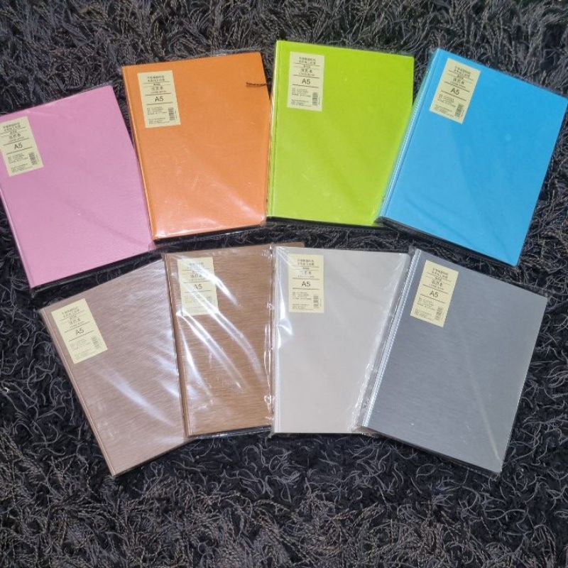 Binder A5 Loose Book Color dan Serat Kayu