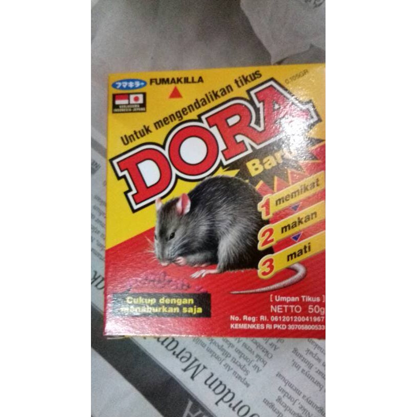 racun tikus dora- racun tikus