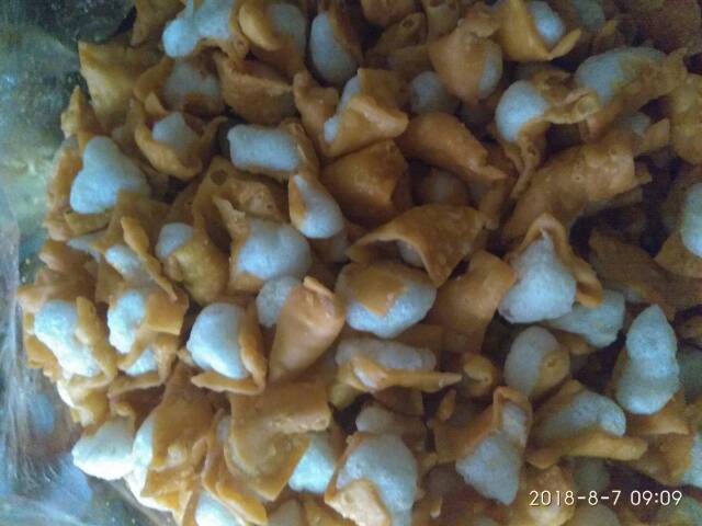 

pink Cuanki krikil Siomay mini 1kg TERMURAH!!!