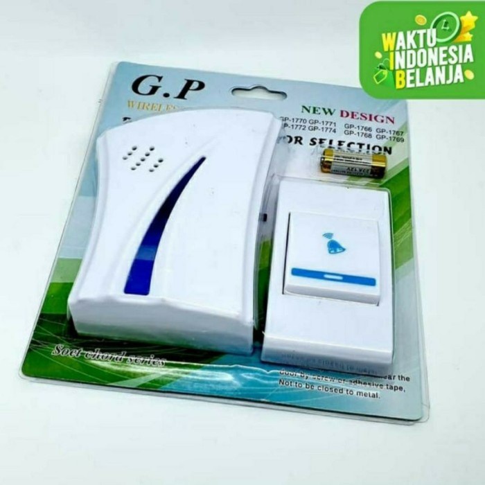 Bell Rumah Wireless Door Wireless Bell Home Bell GP Tanpa Kabel Grosir