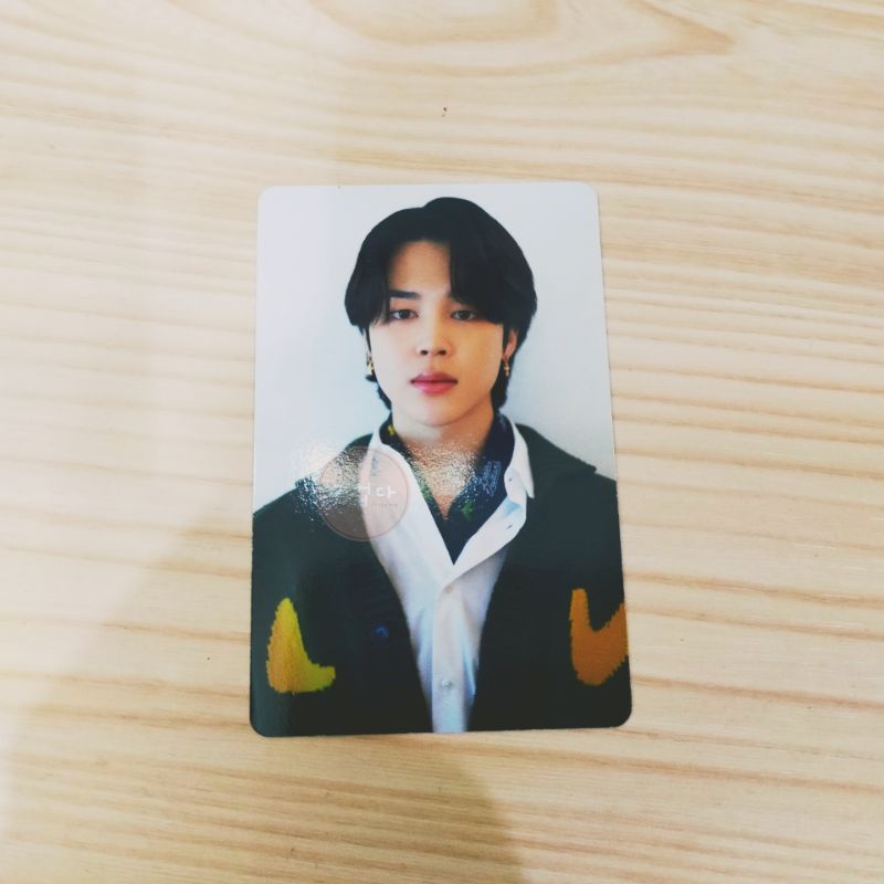 jimin dicon 101 no. 5 official bts photocard