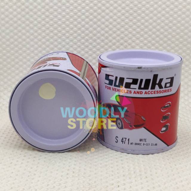 SUZUKA BY AVIAN WHITE S471 PUTIH TULANG GADING CAT DUCO BODY 200cc