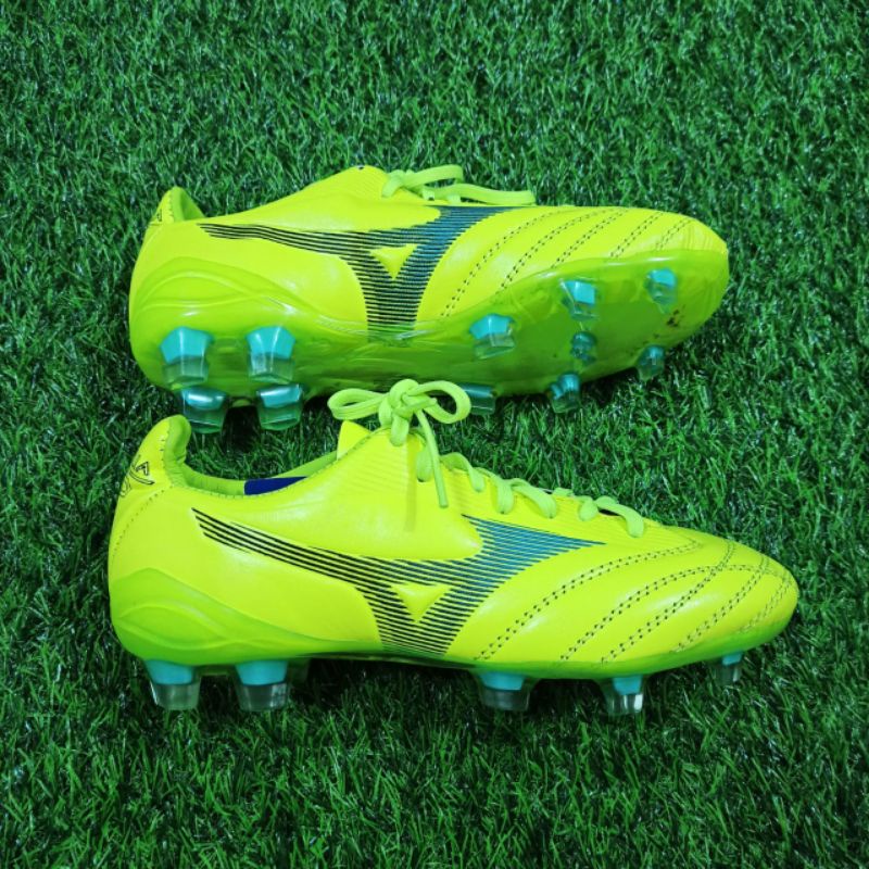 SEPATU BOLA MIZUNO KOMPONEN SOL IMPORT SEPATU BOLA MIZUNO MORELIA NEO NEIN GREEN STABILO FG
