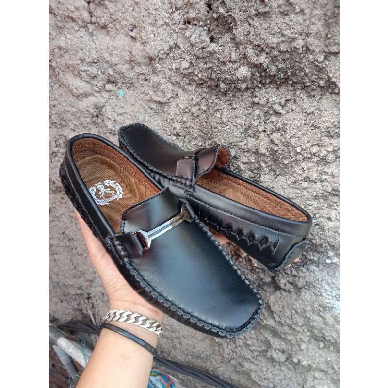 sepatu casual mocasin pria sepatu pria kulit sapi asli original leather PRANCISCO