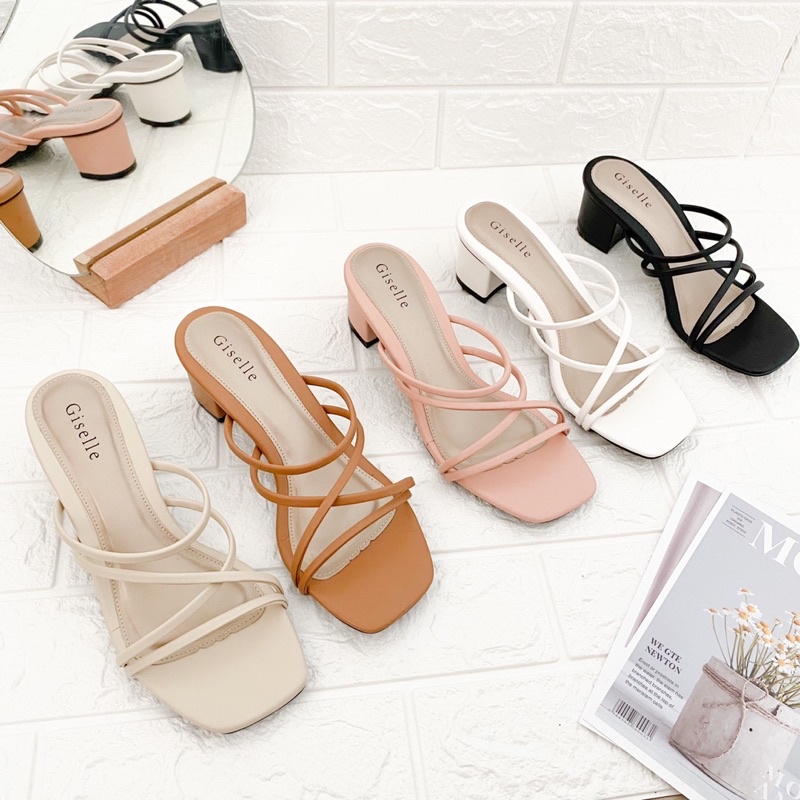 Giselle Colls - Alana Sandal Wanita Heels 5 cm