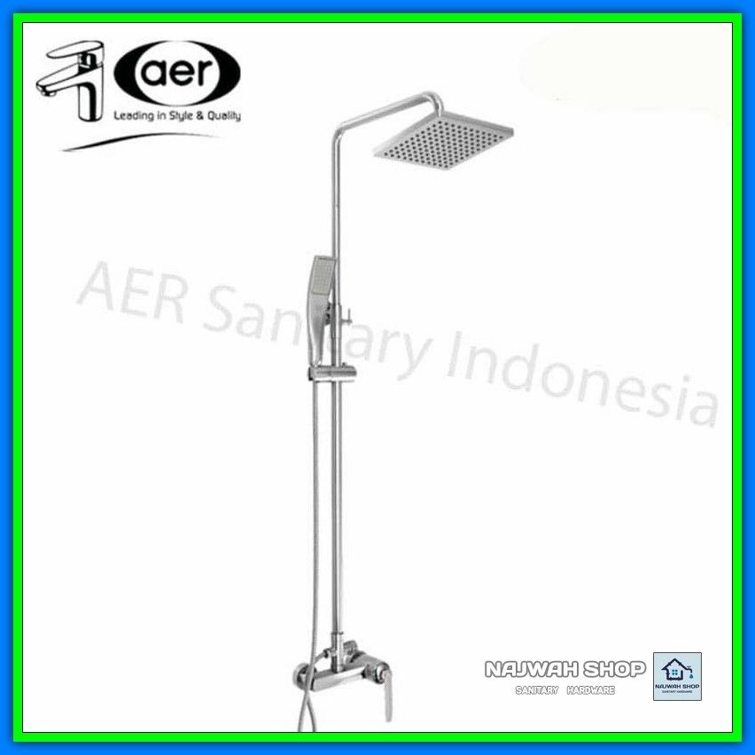 Jual Shower Set Complete Aer Ms Kran Mixer Shower Dan Hand Shower Paket Shower Panas Dingin