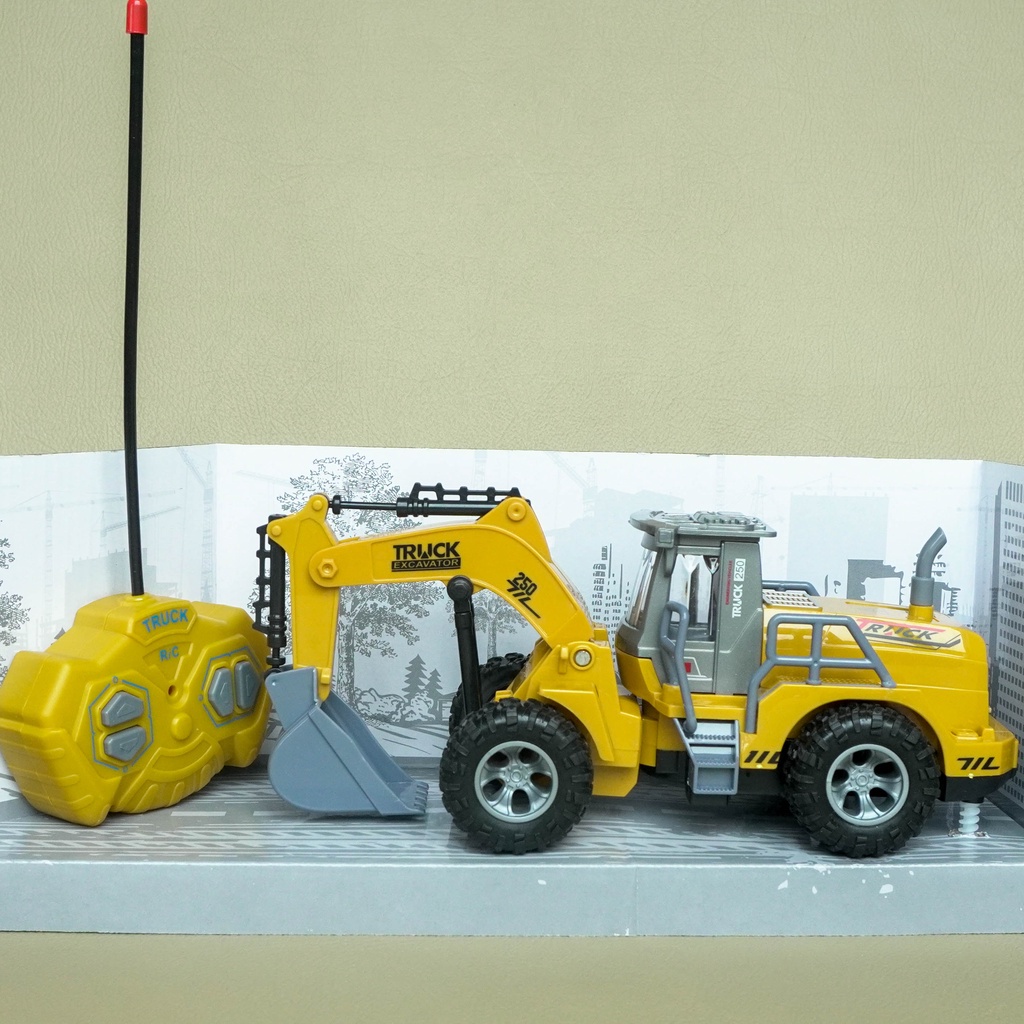 Mainan Remote Control City Construct Vehicle Kendaraan Konstruksi - Mobil RC