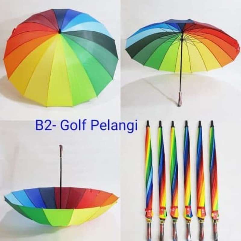 TERLARIS PAYUNG GOLF PELANGI JUMBO B2