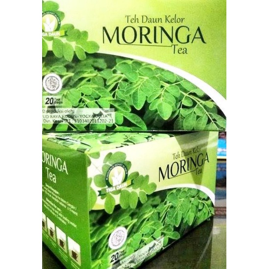 

Teh Hijau Daun Kelor moringa Tea Rematik darah tinggi jantung