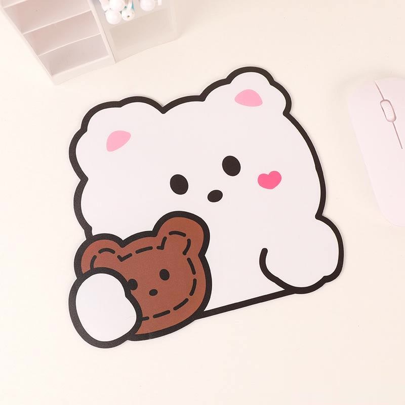 Mouse Pad Karakter Gambar Motif Lucu Motif Bear Alas Mouse Anti Air