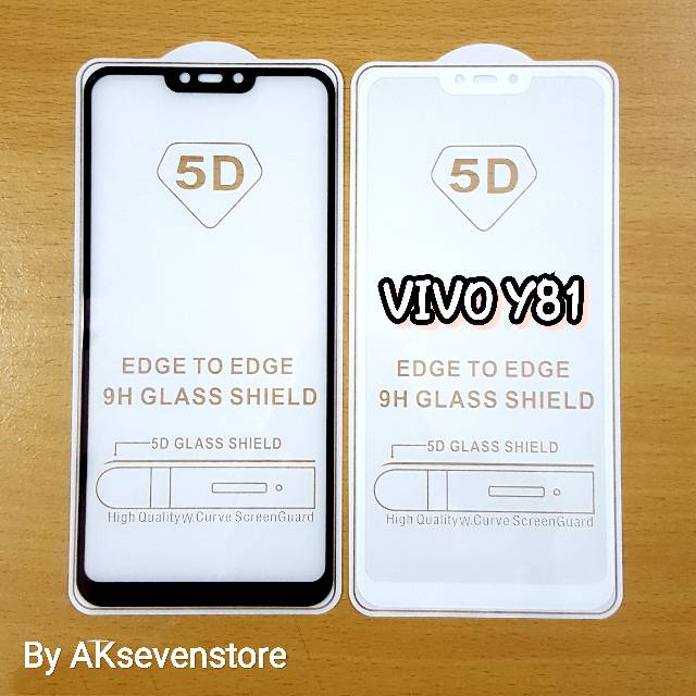 TEMPERED GLASS 5D FULL COVER VIVO Y81  Y83  Y71