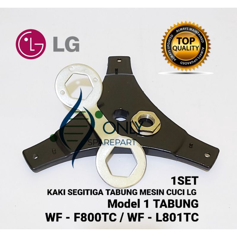 [ 1 SET ]KAKI SEGITIGA MESIN LG WF-L800TC / WF-L801TC