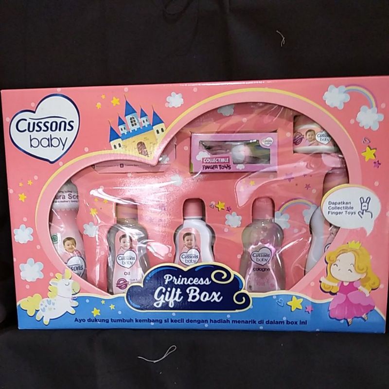 cussons baby gift box biru dan pink kado bayi hampers baby