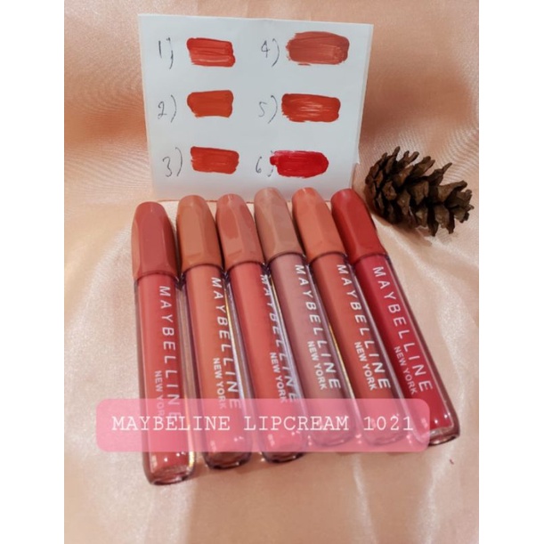 [ ECER ] MAYBELINE LIPCREAM HS1021