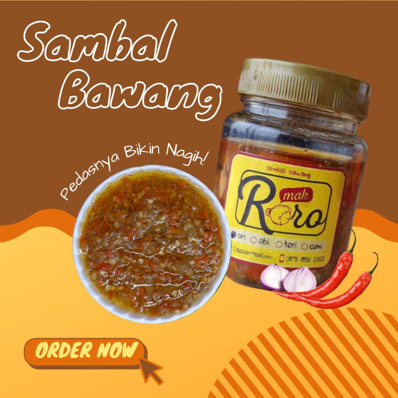 

[RECOMENDED] SAMBAL BAWANG DAPOER MAK RORO