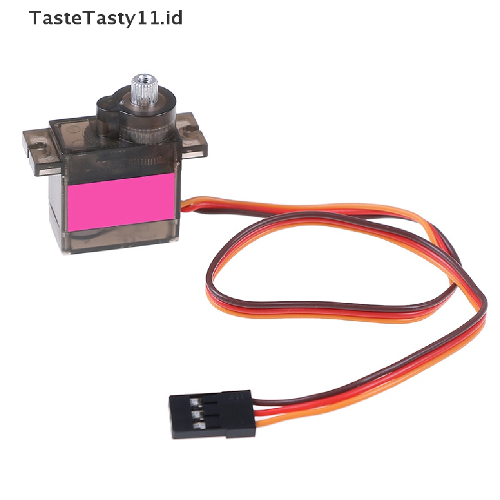 1pc Mg90S Micro Metal Gear 9g Servo Untuk Rc Pesawat / Helikopter / Mobil / Kapal 4.8v 6v