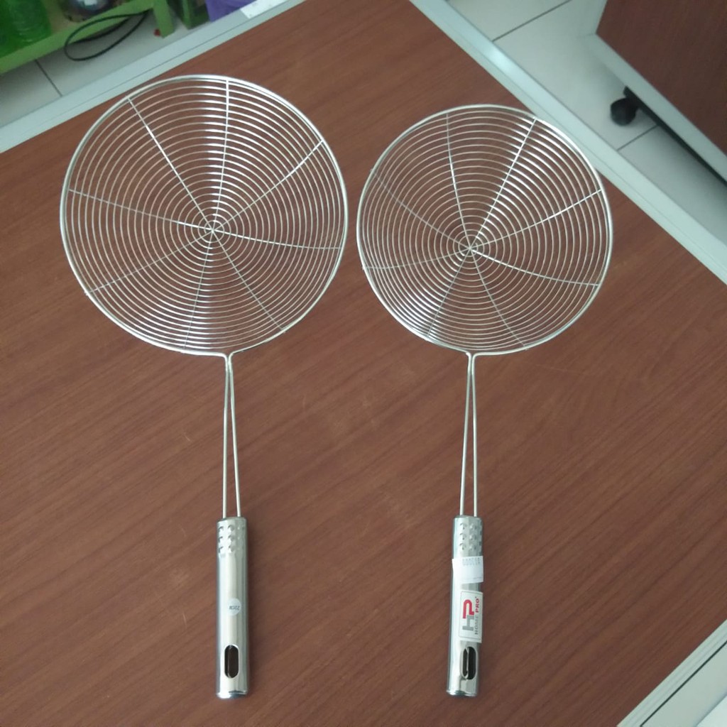 Serok Penggorengan/serok Laba Laba Gagang Stainless