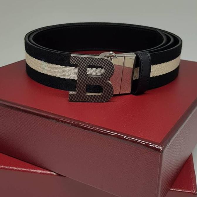 Limited Ikat Pinggang Pria Bally B Belt For Men Original