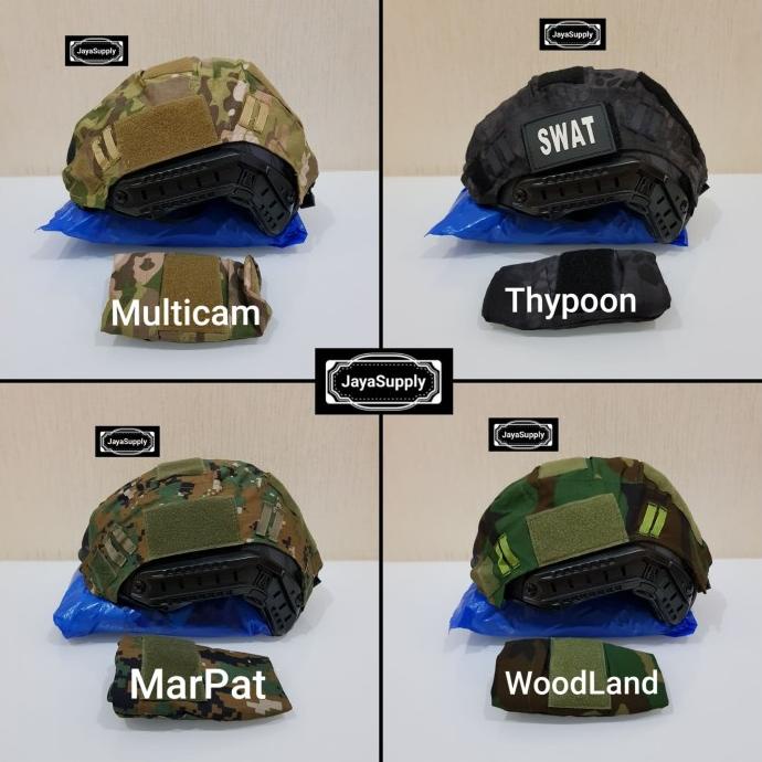 Helmet Cover Sarung Helm Emerson Tactical Army Mich Fast TMC Air Frame Star Seller